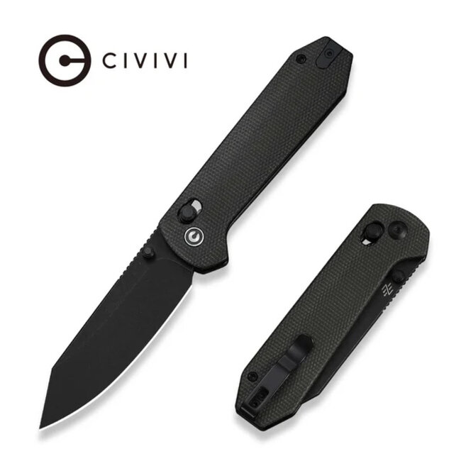 Civivi Over Yonder Dark Green Canvas Micarta