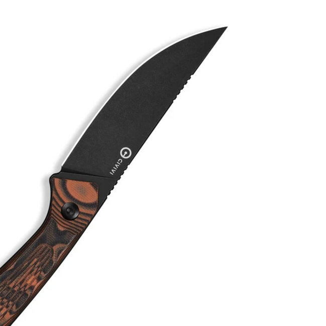 Civivi Carveth Fixed Blade Orange & Black G10