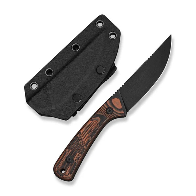 Civivi Carveth Fixed Blade Orange & Black G10