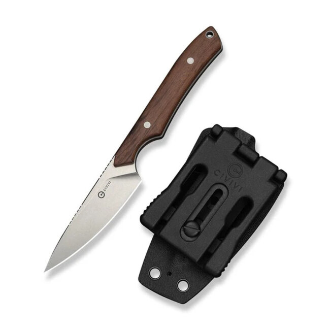 Civivi High Grass Field Knife Guibourtia Wood