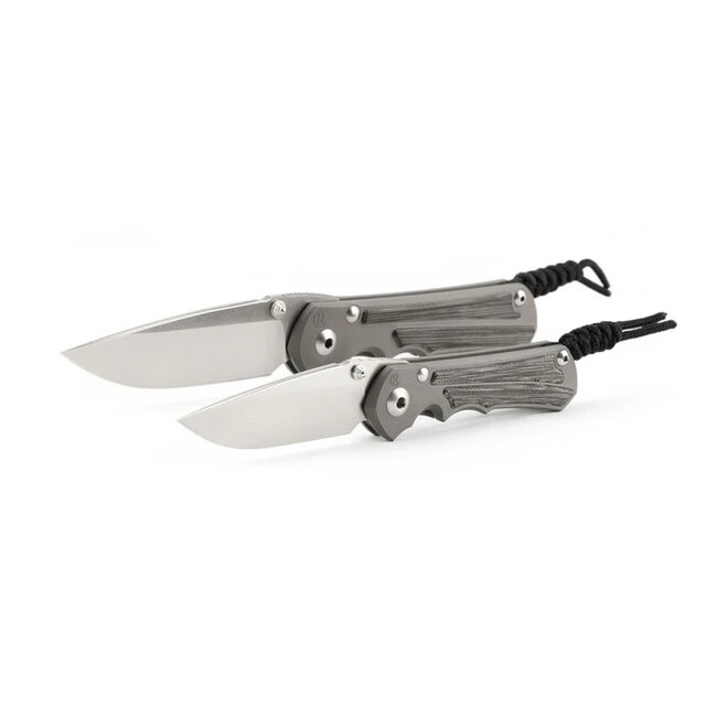 Chris Reeve Knives Small Inkosi Black Micarta Inlay Drop Point