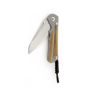 Chris Reeve Knives Small Inkosi Natural Micarta Inlay Insingo