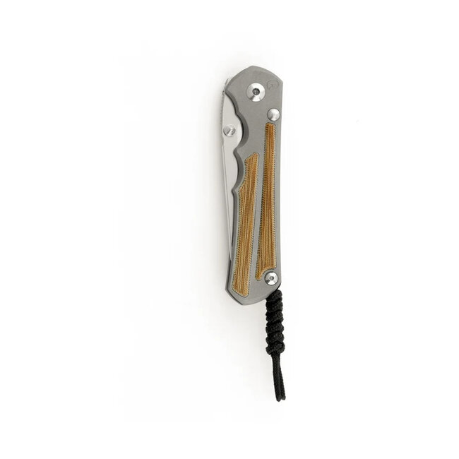 Chris Reeve Knives Small Inkosi Natural Micarta Inlay Insingo