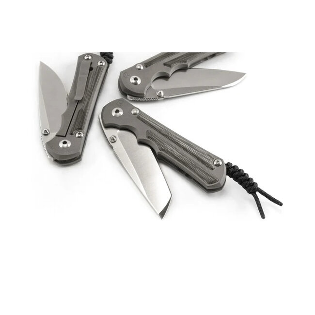 Chris Reeve Knives Small Inkosi Black Micarta Tanto