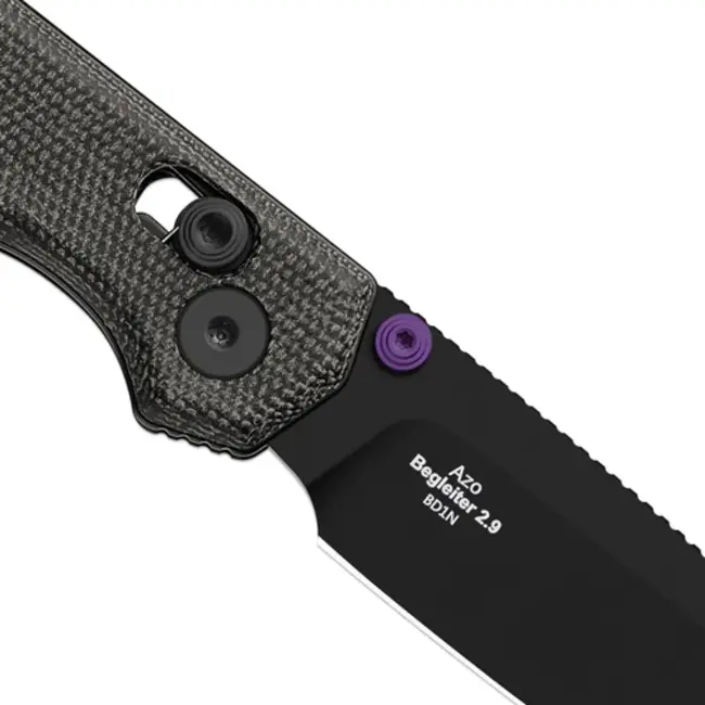 Kizer Knives Begleiter 2.9 Clutch Lock Black Micarta