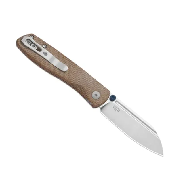 Kizer Knives Renissance Button Liner Lock Micarta