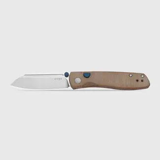 Kizer Knives Renissance Button Liner Lock Micarta