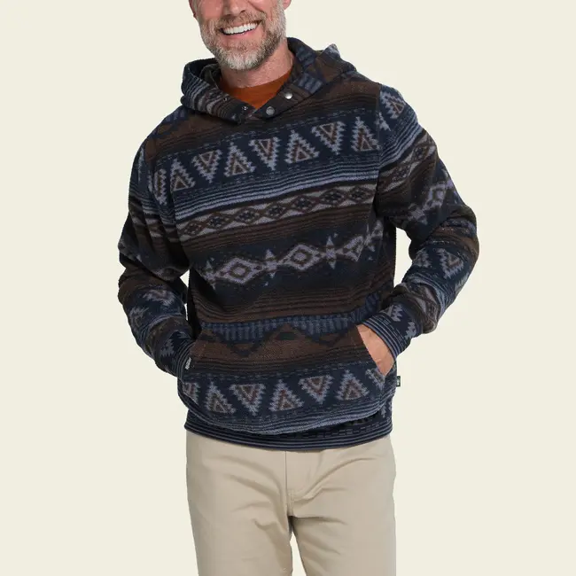 Howler Brothers Tajima Hoodie - Canyon Codes : Winter Sky