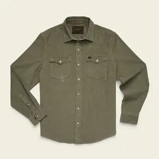 Howler Brothers Banning Corduroy Snapshirt - Aloe