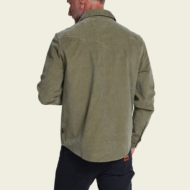 Howler Brothers Banning Corduroy Snapshirt - Aloe