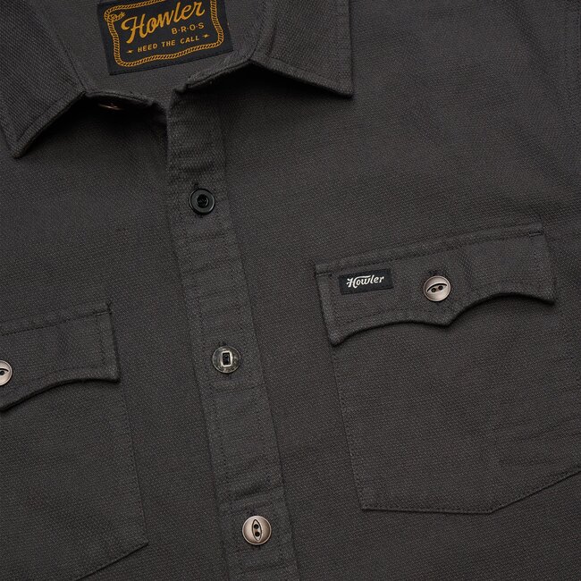 Howler Brothers Novato Shirt - Antique Black