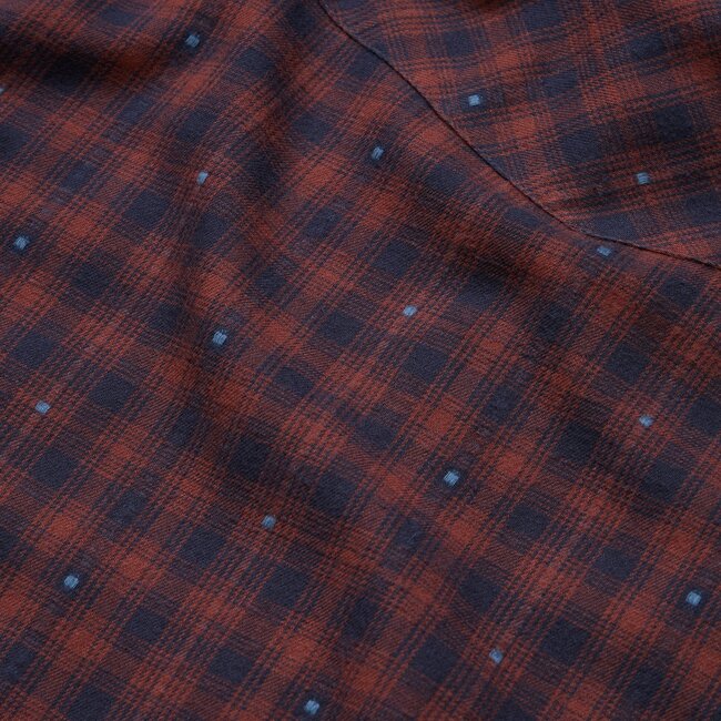 Howler Brothers La Grange Lightweight Flannel - Franklin Plaid : Brick House