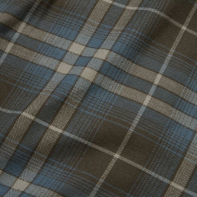 Howler Brothers Harker's Flannel - Kempton Plaid : Beluga