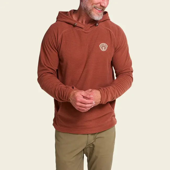 Howler Brothers Palo Duro Fleece Hoodie - Mink Brown