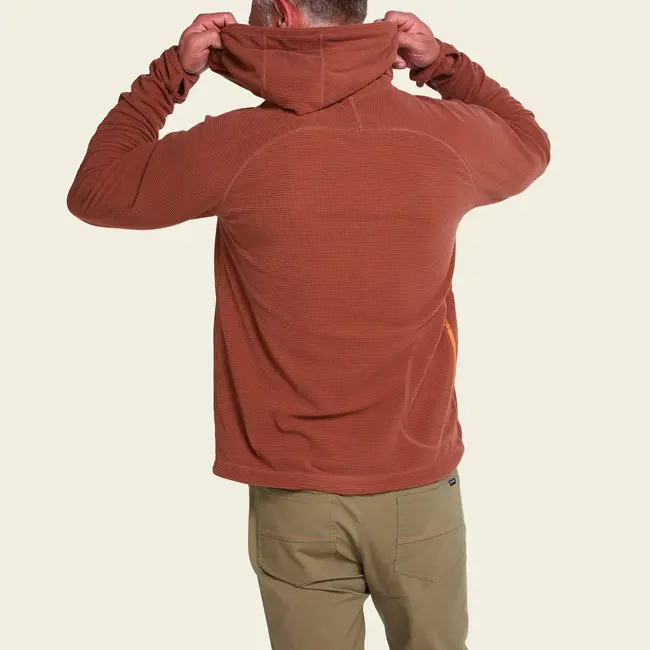 Howler Brothers Palo Duro Fleece Hoodie - Mink Brown