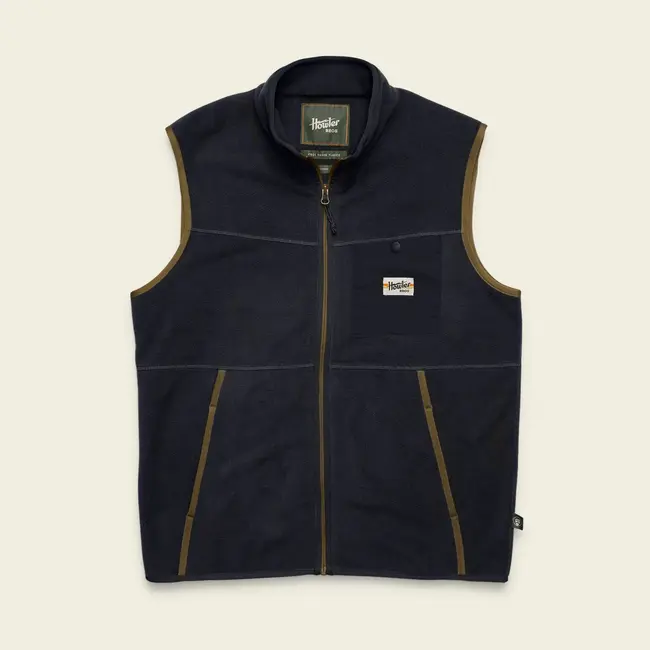 Howler Brothers Free Range Fleece Vest - Carbonite