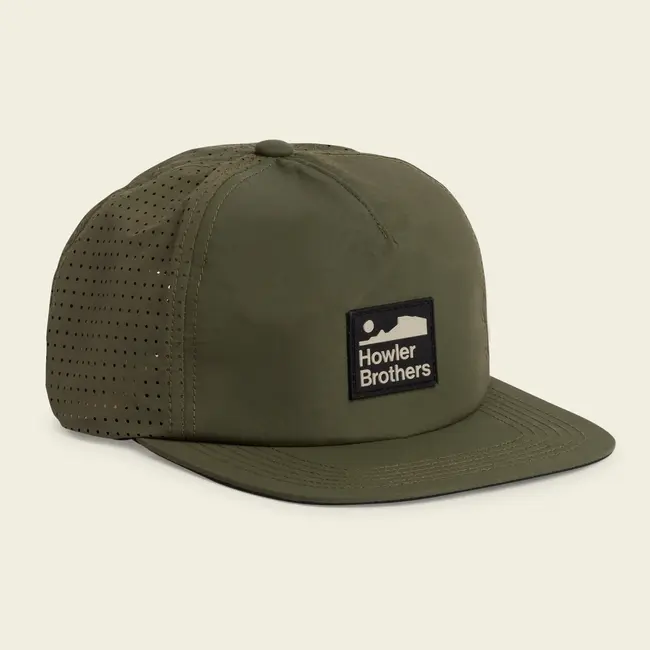 Howler Brothers Aperture Tech Strapback - Howler Arroyo : Faded Olive