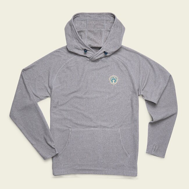Howler Brothers Palo Duro Fleece Hoodie - Deep Grey Heather