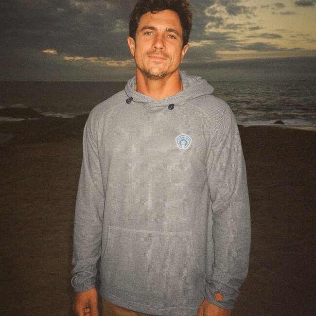 Howler Brothers Palo Duro Fleece Hoodie - Deep Grey Heather