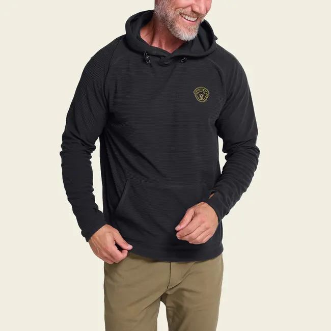 Howler Brothers Palo Duro Fleece Hoodie - Antique Black