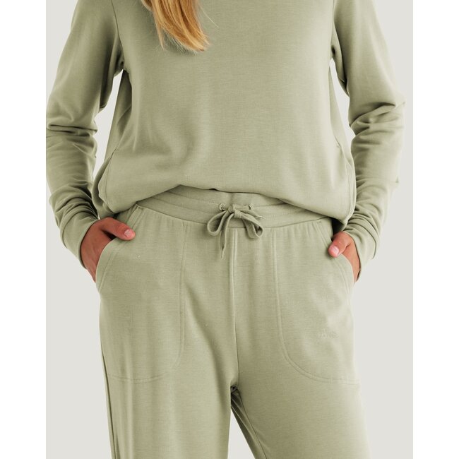 Free Fly Women's Bamboo Lightweight Fleece Wide Leg Pant