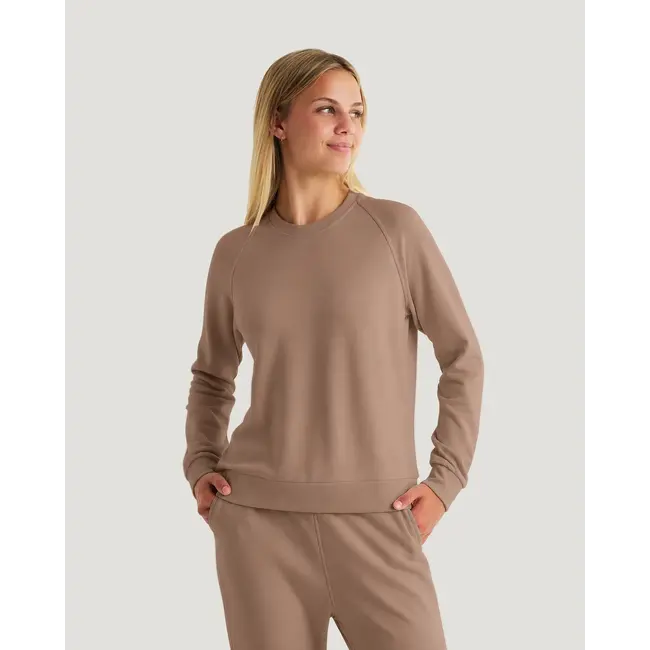 Free Fly Women's Bamboo Lightweight Fleece Crew