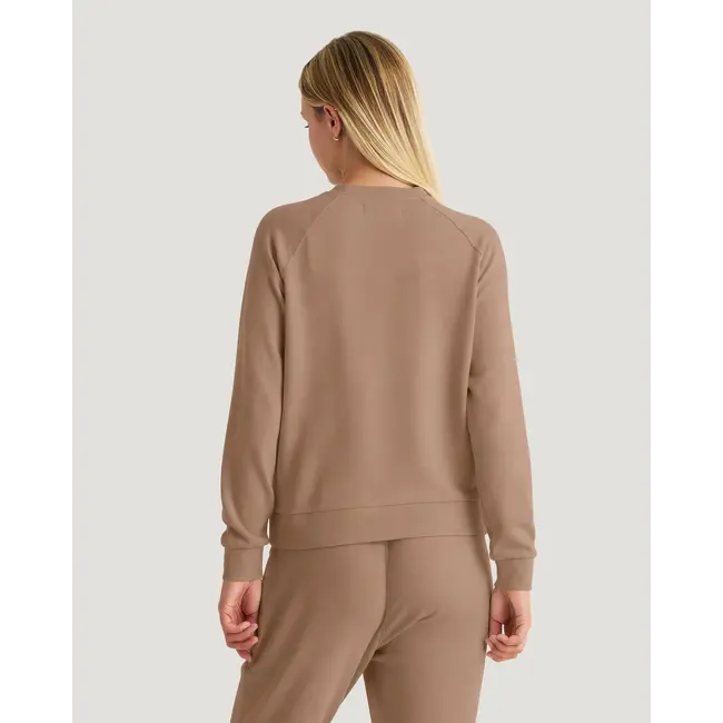 Free Fly Women's Bamboo Lightweight Fleece Crew