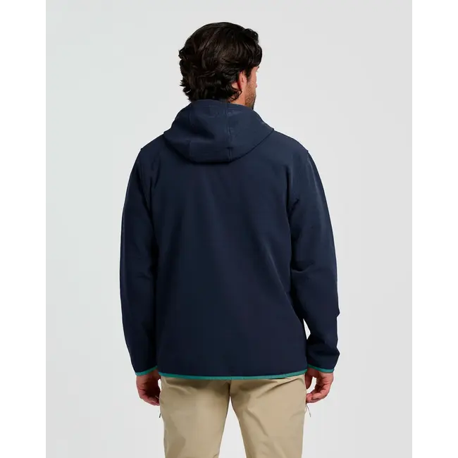Free Fly Men's Gridback Fleece Anorak Hoodie