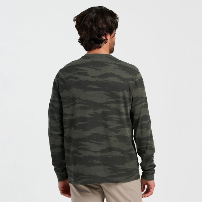 Free Fly Hydro Mist Camo Long Sleeve