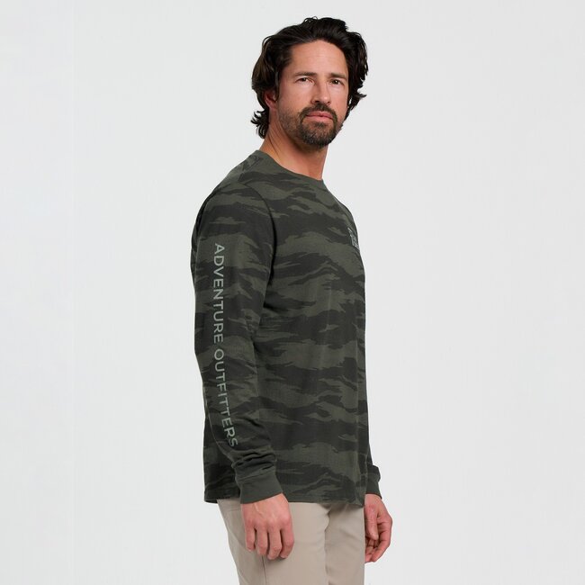 Free Fly Hydro Mist Camo Long Sleeve