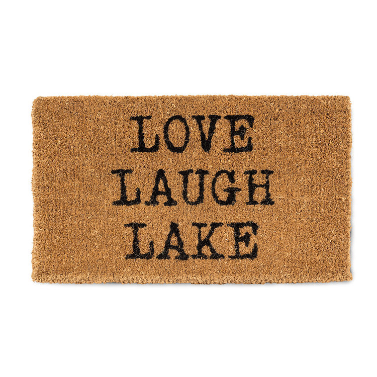 Cottage Life Love, Laugh, Lake | Doormat