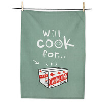 Will Cook for Beer | Tea Towel