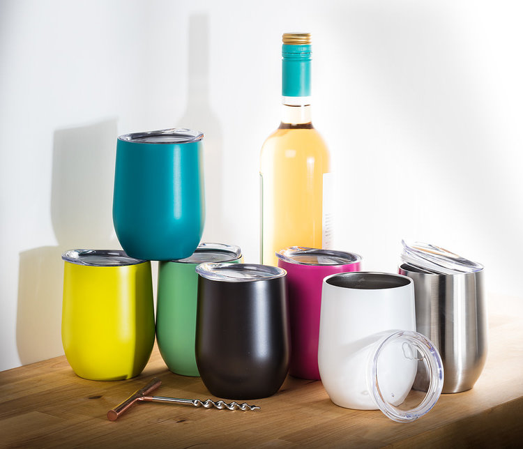 Bevi Bevi Insulated Wine cup | Silver