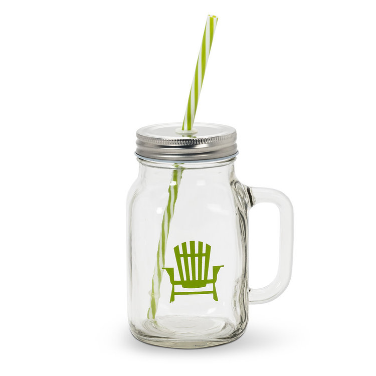 Cottage Life Icon Mugs with Straw
