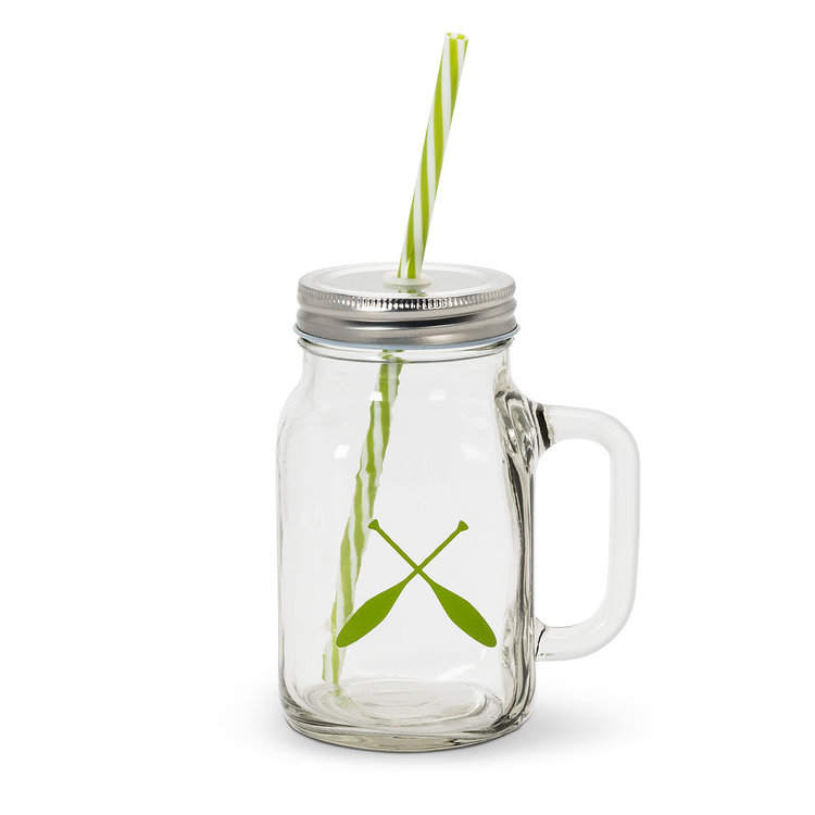 Cottage Life Icon Mugs with Straw