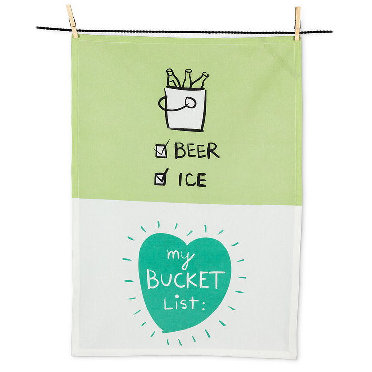 Bucket List | Tea Towel