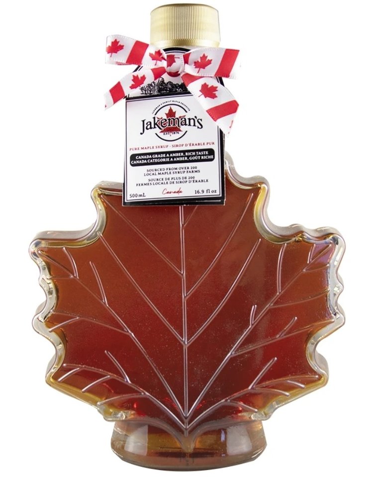 Jakeman's Maple Products Autumn Leaf | Maple Syrup 500 ml