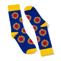 Main and Local CBC Retro Logo | Socks