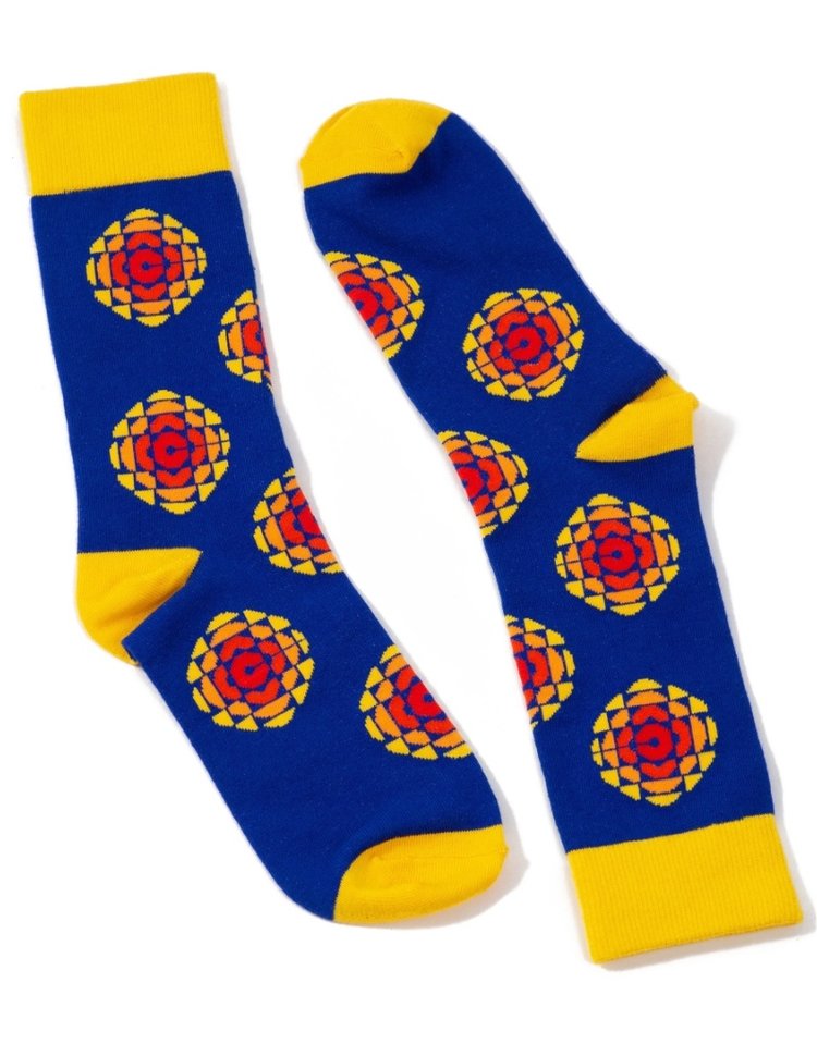 Main and Local CBC Retro Logo | Socks