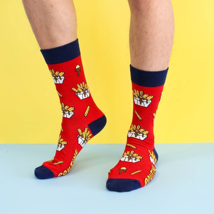 Main and Local Canadian Poutine | Socks | CAN-SS23