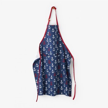 Little Blue House by Hatley Graphic Anchors AOP | Apron