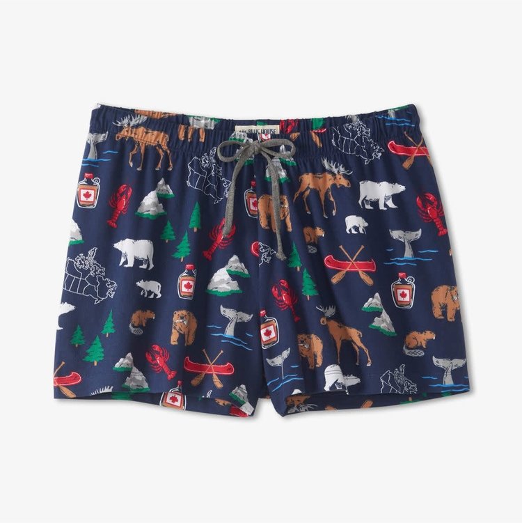 Little Blue House by Hatley True North | Sleep Shorts
