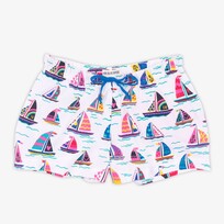 Little Blue House by Hatley Pretty Sailboats | Sleep Shorts