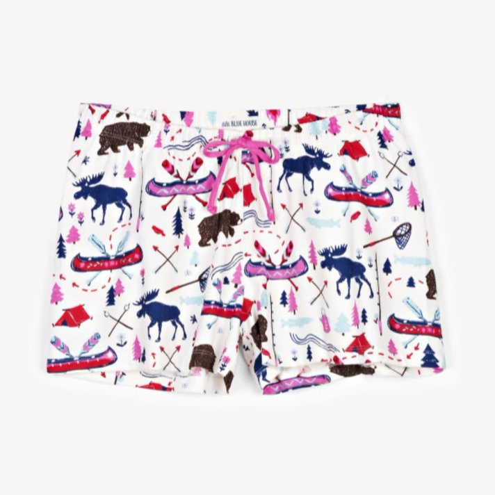 Little Blue House By Hatley Women's Music Notes LBH Boxer,Music Notes,  X-Large at  Women's Clothing store: Novelty Boxer Shorts