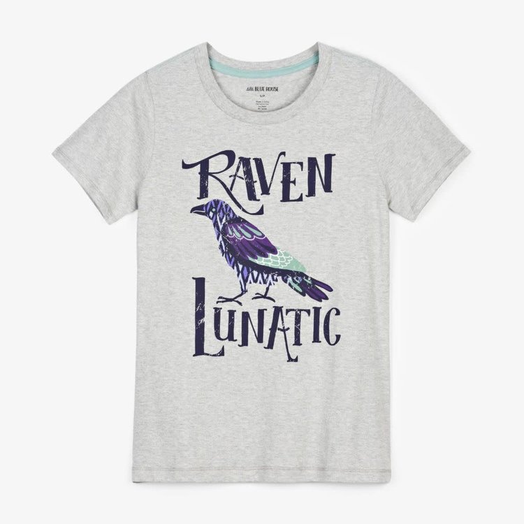 Little Blue House by Hatley Raven Lunatic | Pajama Tee