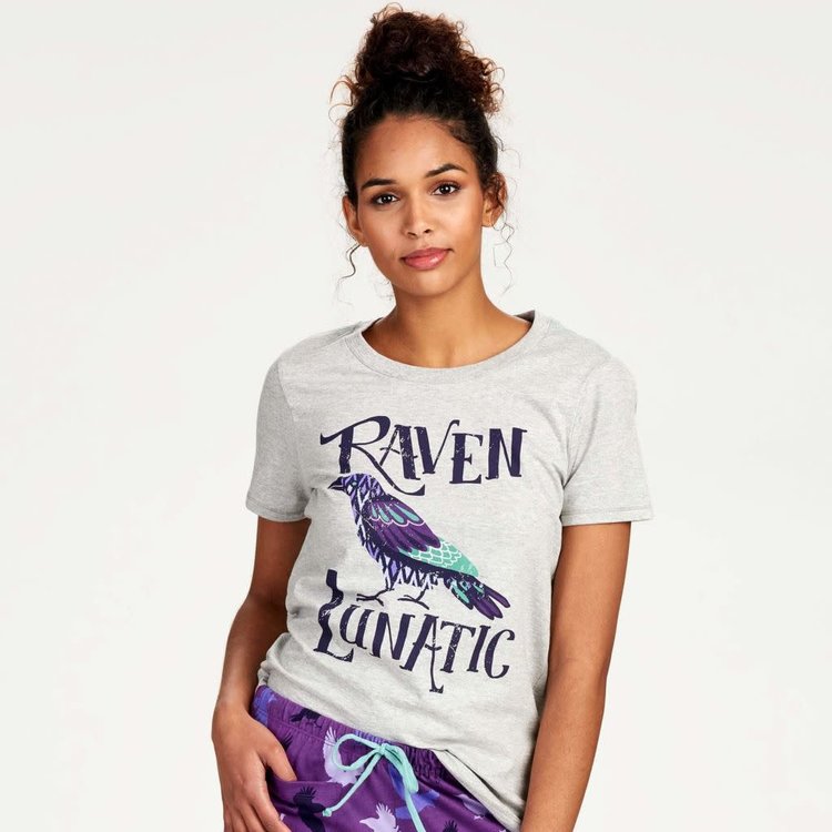Little Blue House by Hatley Raven Lunatic | Pajama Tee
