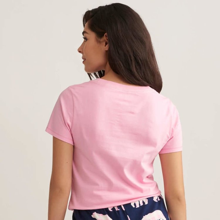 Little Blue House by Hatley Woods Mama Bear | Pajama Tee