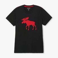 Little Blue House by Hatley Moose on Red | Tee