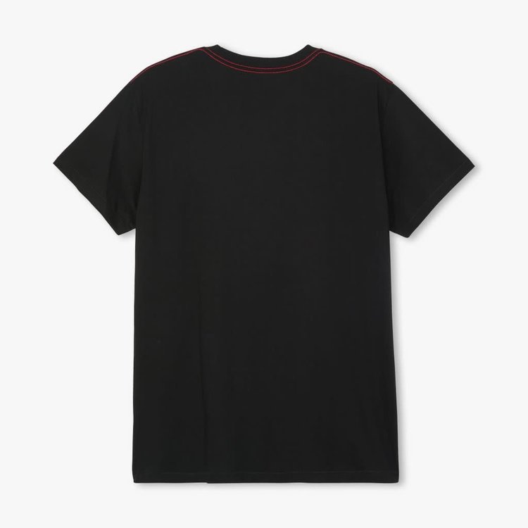 Little Blue House by Hatley Moose on Red | Tee