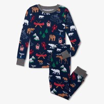 Little Blue House by Hatley Kids True North | Pajama Set